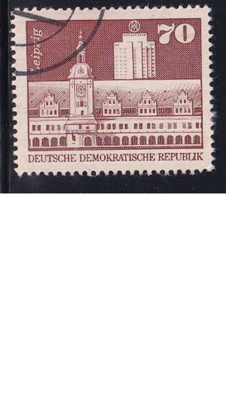 1973 Buildings, DDR.