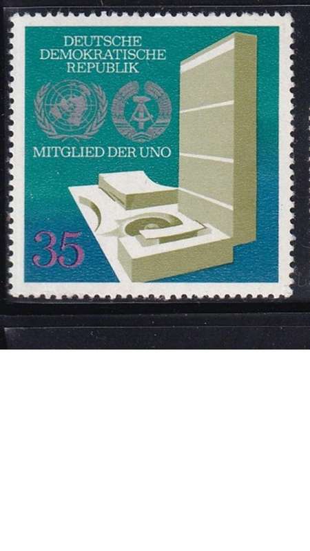 1973 The United Nations Admission of DDR