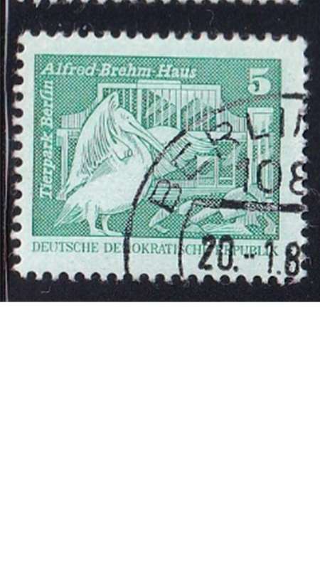 1974 Berlin Zoo & New Guardhouse - Small Edition, DDR.