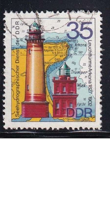 1974 Lighthouses, DDR.
