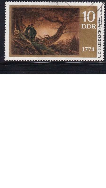 1974 Paintings - The 200th Anniversary of Caspar David Friedrich, DDR.