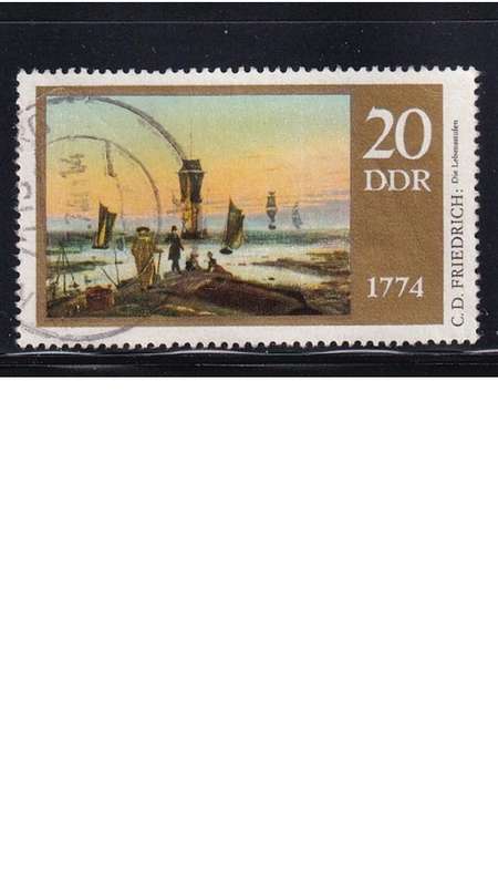 1974 Paintings - The 200th Anniversary of Caspar David Friedrich, DDR.