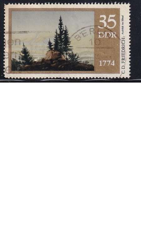 1974 Paintings - The 200th Anniversary of Caspar David Friedrich, DDR.