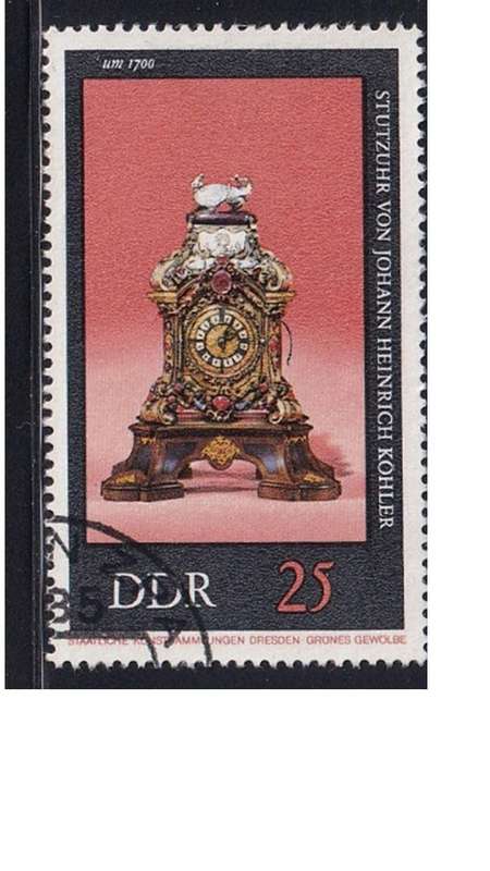 1975 Old Clocks, DDR.
