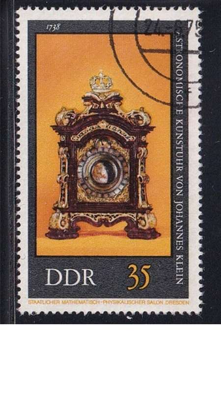 1975 Old Clocks, DDR.