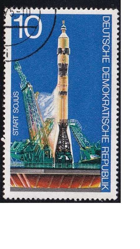 1975 America-Soviet Space Co-operation, DDR.