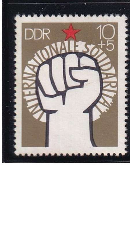 1975 International Solidarity, DDR.