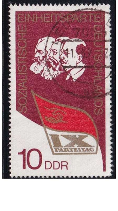 1976 The 9th Congress of the Socialist Unity Party, DDR.