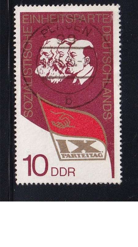 1976 The 9th Congress of the Socialist Unity Party, DDR.