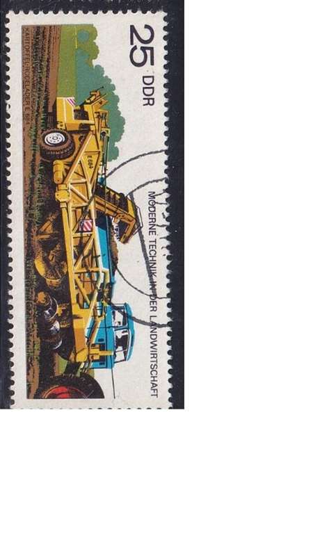 1977 Modern Agriculture, DDR.