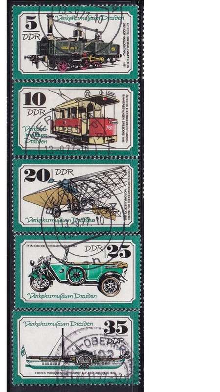 1977 Transportation - Dresden Traffic Museum, DDR.