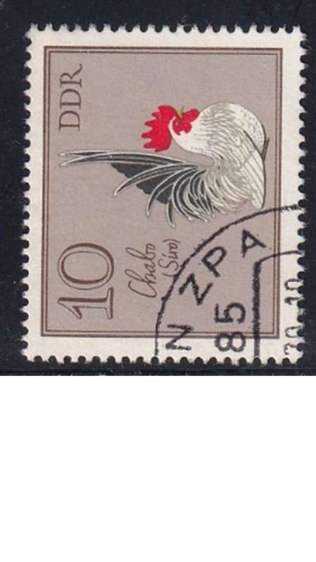 1979 Birds - German Cocks, DDR.