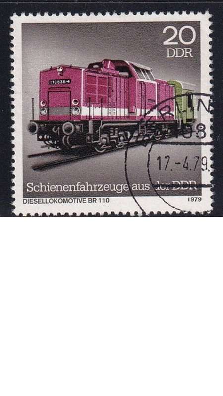 1979 Trains, DDR.