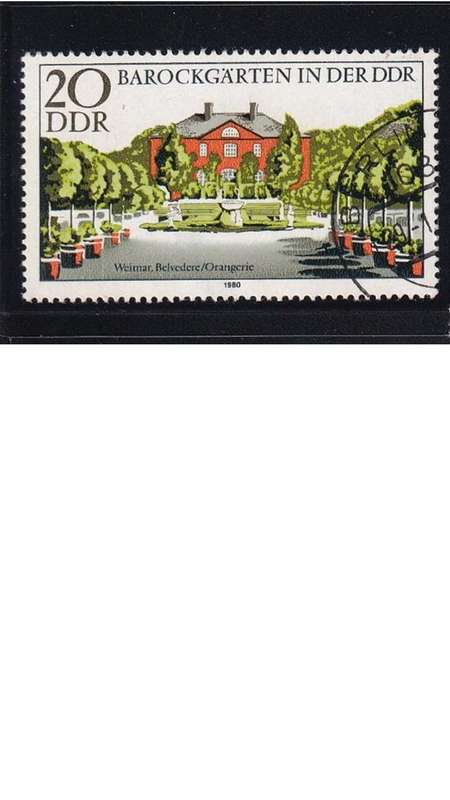 1980 Baroque Gardens, DDR.