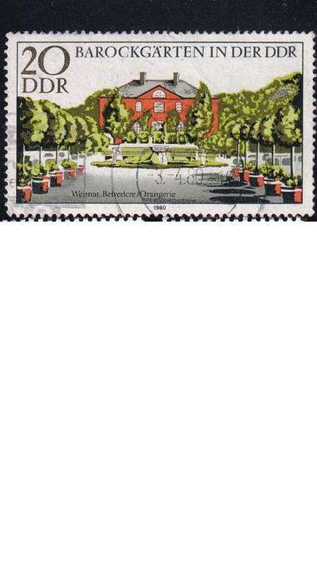 1980 Baroque Gardens, DDR.