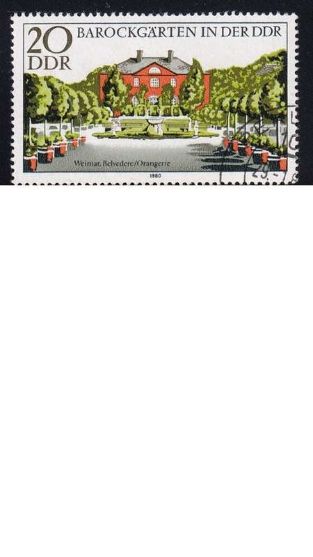 1980 Baroque Gardens, DDR.