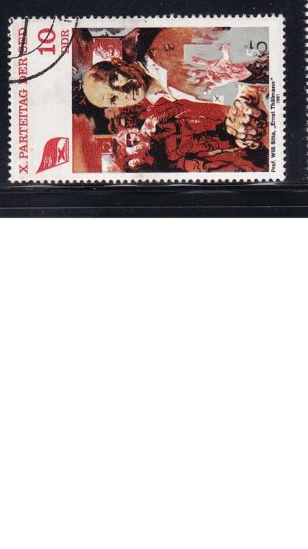 1981 The 10th Congress of SED, DDR.