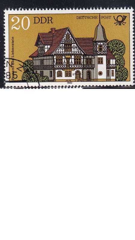 1982 Post Buildings, DDR.