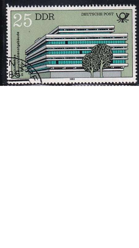 1982 Post Buildings, DDR.