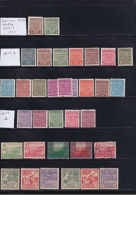 German Zone Stamps