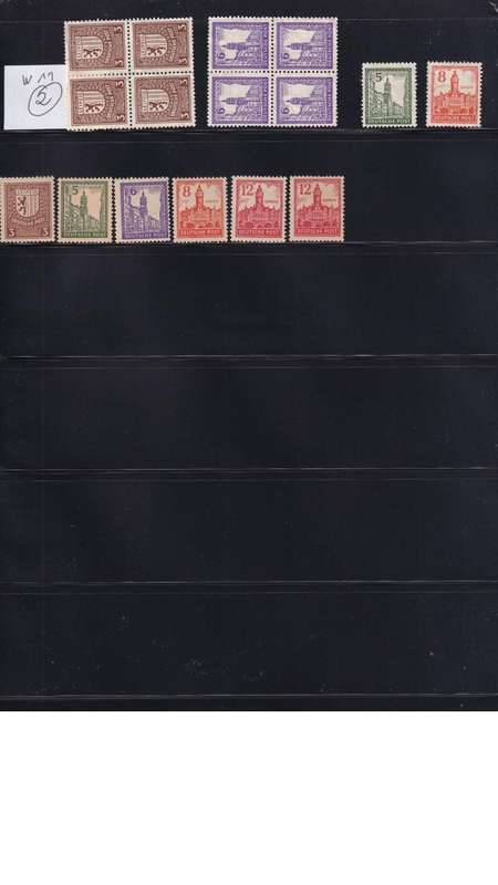 Gernan Zone Stamps Liepzig