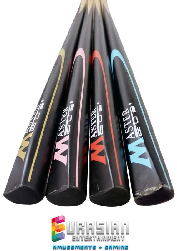2pce 9mm Master Pool Cue