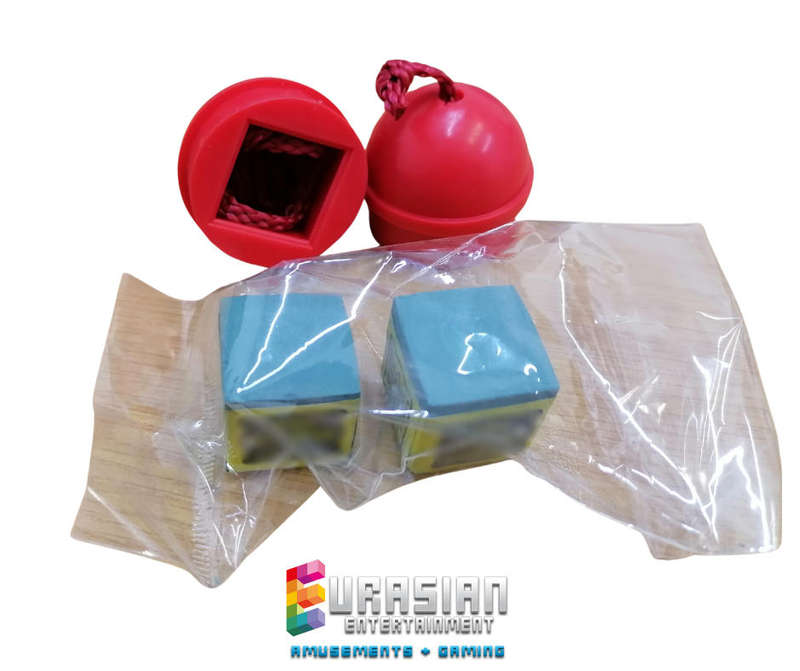 Pool Chalk and Holder Set