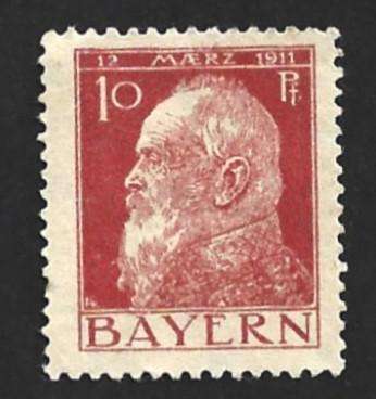 1911 GERMANY BAVARIA PRINCE LUITPOLD