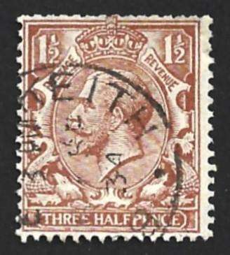 1912-28 GREAT BRITAIN KING GEORGE V