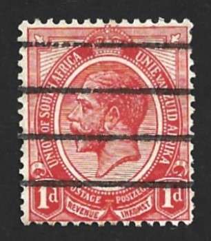 1913-22 SOUTH AFRICA KING GEORGE V