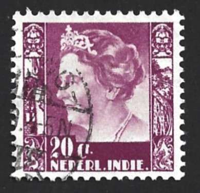 1934-37 NETHERLANDS INDIES QUEEN WILHELMINA