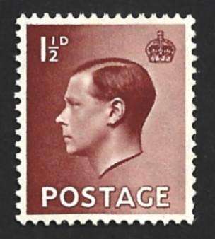 1936 GREAT BRITAIN KING EDWARD VIII