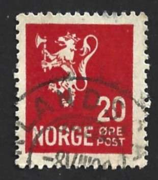 1940-41 NORWAY COAT OF ARMS