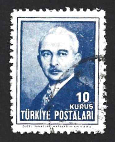 1946 TURKEY PRESIDENT INONU
