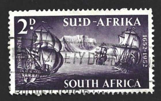 1952 SOUTH AFRICA THE 300TH ANNIVERSARY OF THE LANDING OF VAN RIEBEECK