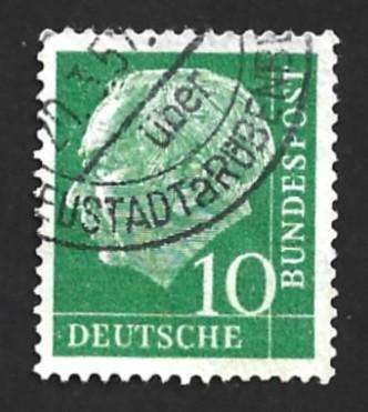 1954 GERMANY PROFESSOR HEUSS