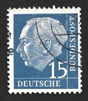 1954 GERMANY PROFESSOR HEUSS
