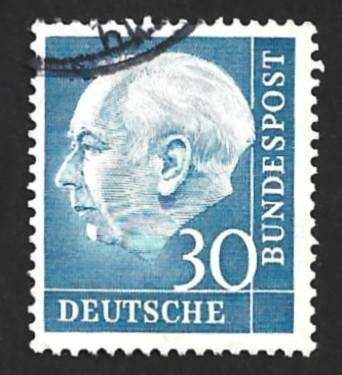 1954 GERMANY PROFESSOR HEUSS