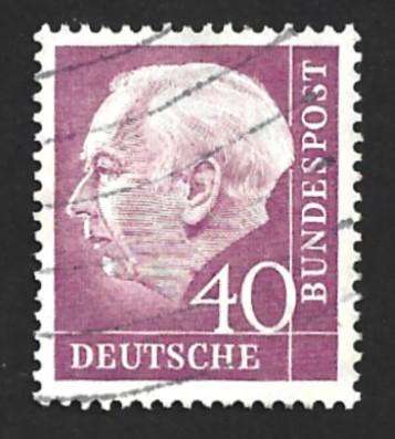 1954 GERMANY PROFESSOR HEUSS