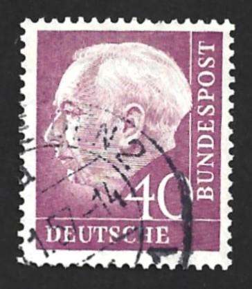 1954 GERMANY PROFESSOR HEUSS