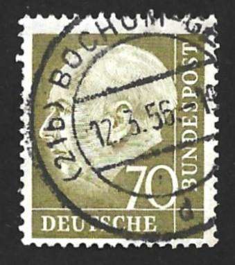 1954 GERMANY PROFESSOR HEUSS