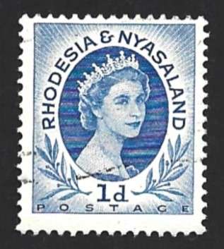 1954 RHODESIA AND NYASALAND QUEEN ELIZABETH