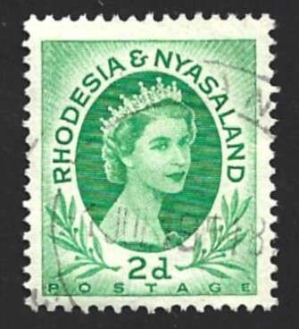 1954 RHODESIA AND NYASALAND QUEEN ELIZABETH