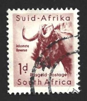 1954 SOUTH AFRICA LOCAL ANIMALS
