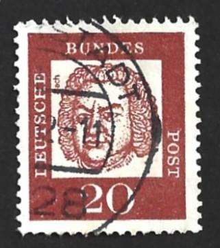 1961 GERMANY FAMOUS GERMANS
