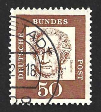1961 GERMANY FAMOUS GERMANS