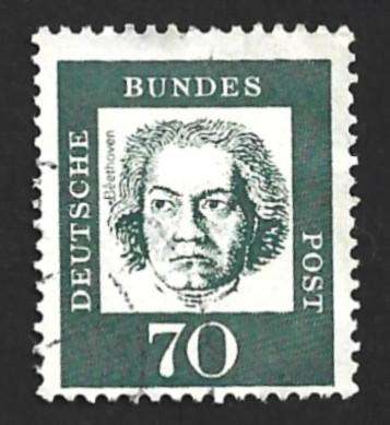 1961 GERMANY FAMOUS GERMANS