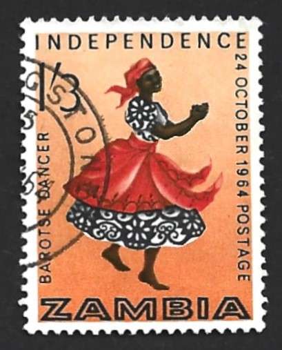 1964 ZAMBIA INDEPENDENCE
