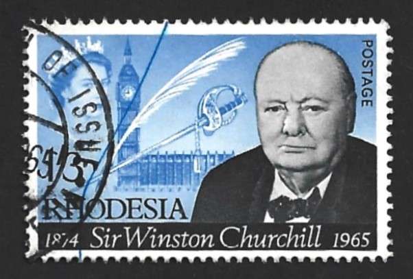 1965 RHODESIA WINSTON CHURCHILL