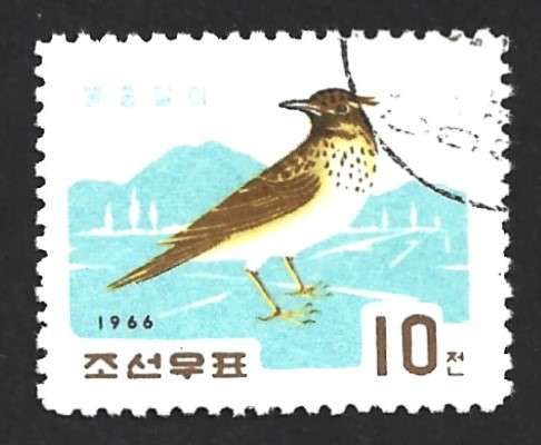 1966 KOREA BIRDS